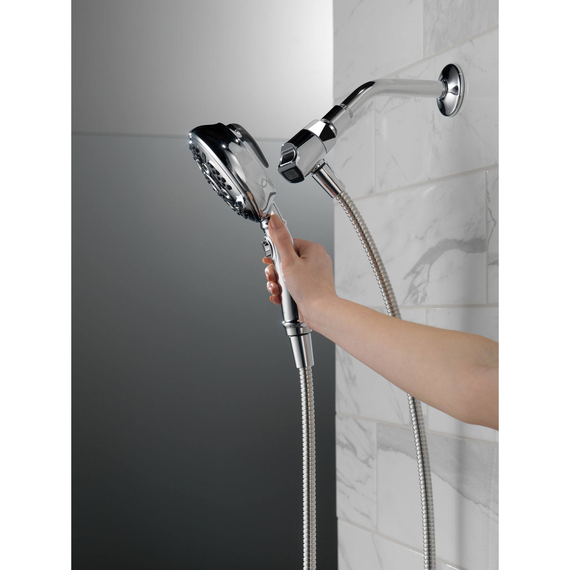 Chrome 7-Setting Hand Shower A40415