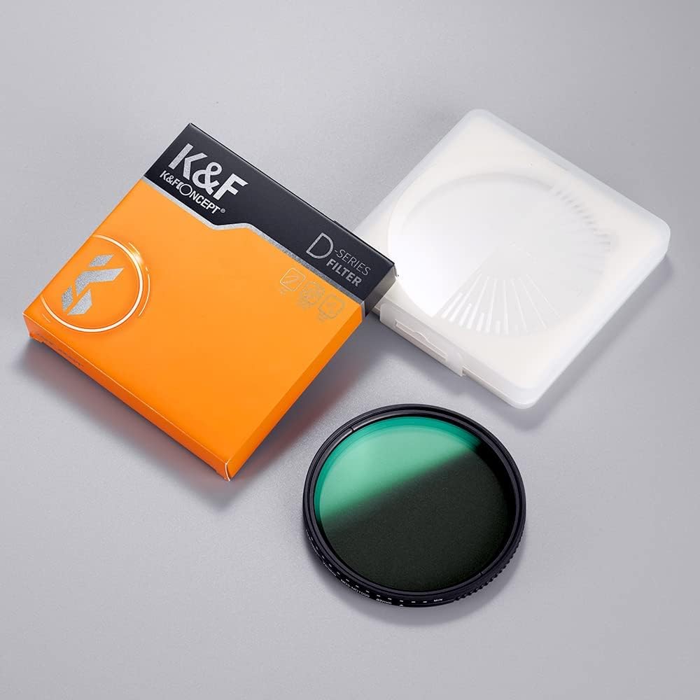 72mm Variable ND Filter ND3-ND1000 Multi-Layer Coatings Optical Glass Pack of 2 V406925