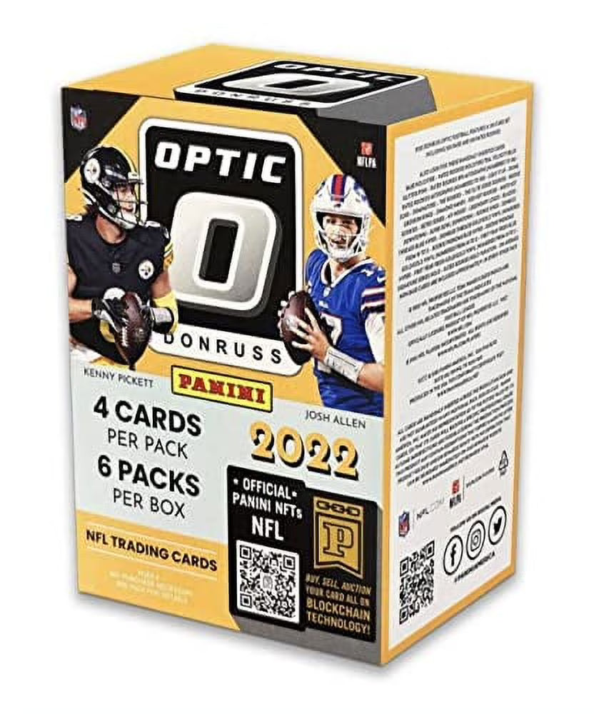2022 Donruss Optic Football Trading Card Blaster Box V320