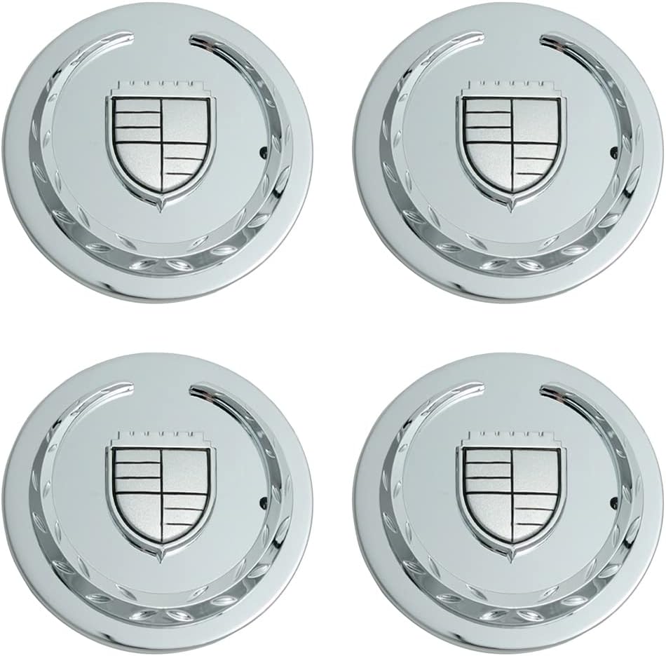 2 9/16 Gold Wheel Center Caps Pack of 4 N8332