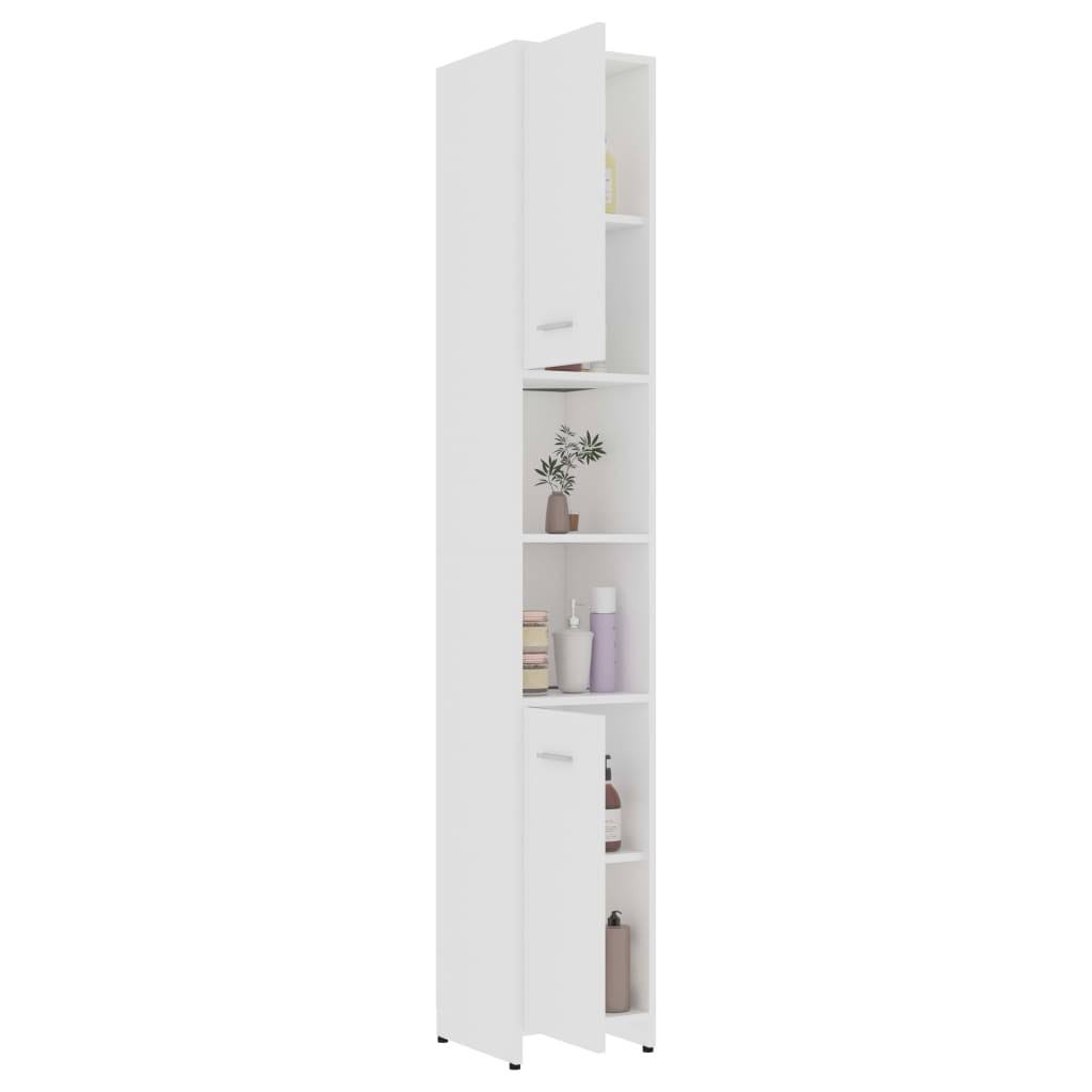 Gray Chipboard Bathroom Cabinet Z776