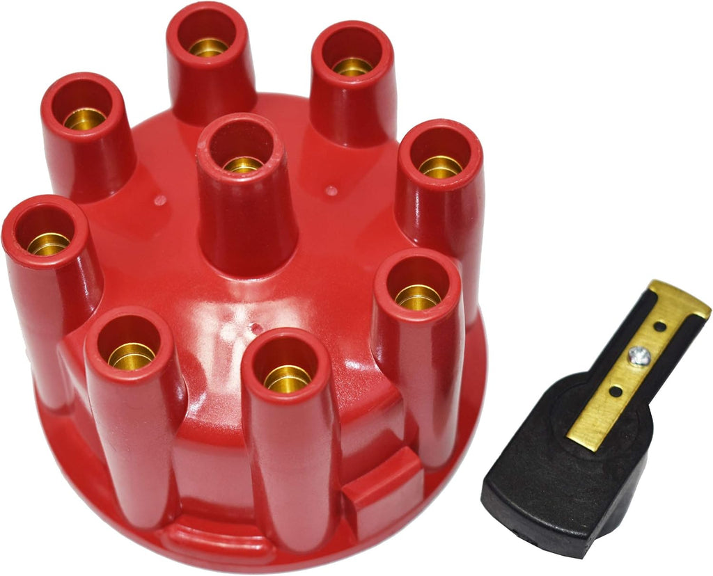 Blue 8 Cylinders Distributor Cap and Rotor Kit C42223