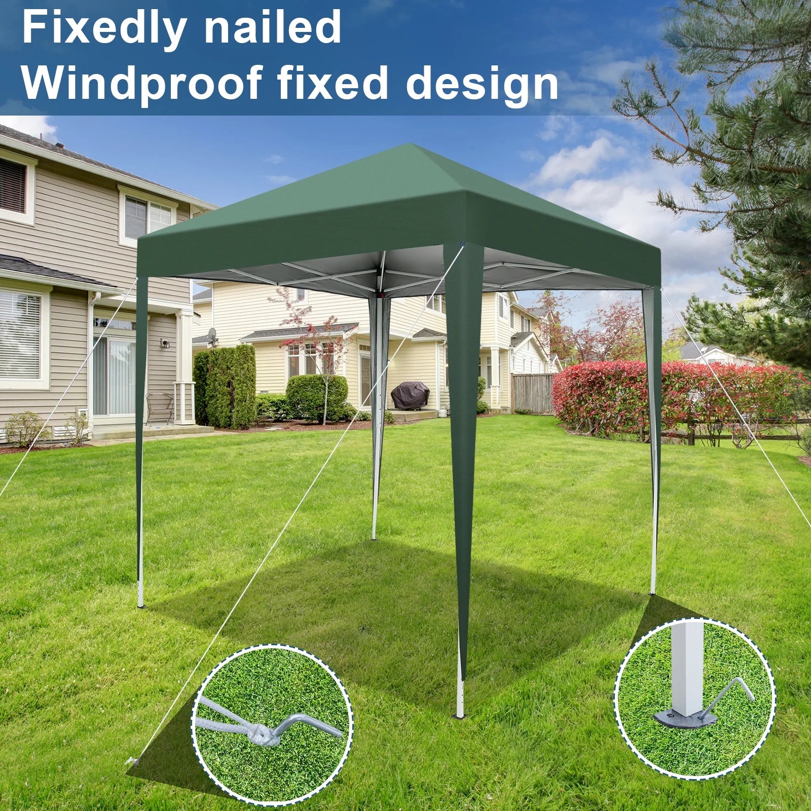 2x2m Waterproof Right-Angle Folding Tent H5195