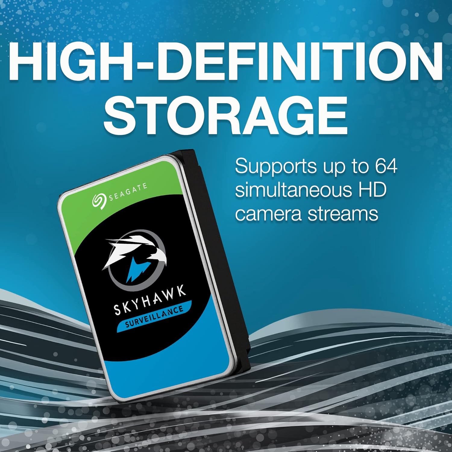 8TB Surveillance Hard Drive SATA 6Gb/s 256MB Cache 3.5-Inch Internal Drive D94232