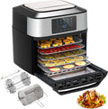 10-in-1 20 Quart Air Fryer Toaster Oven Combo with Rotisserie Dehydrator I63835