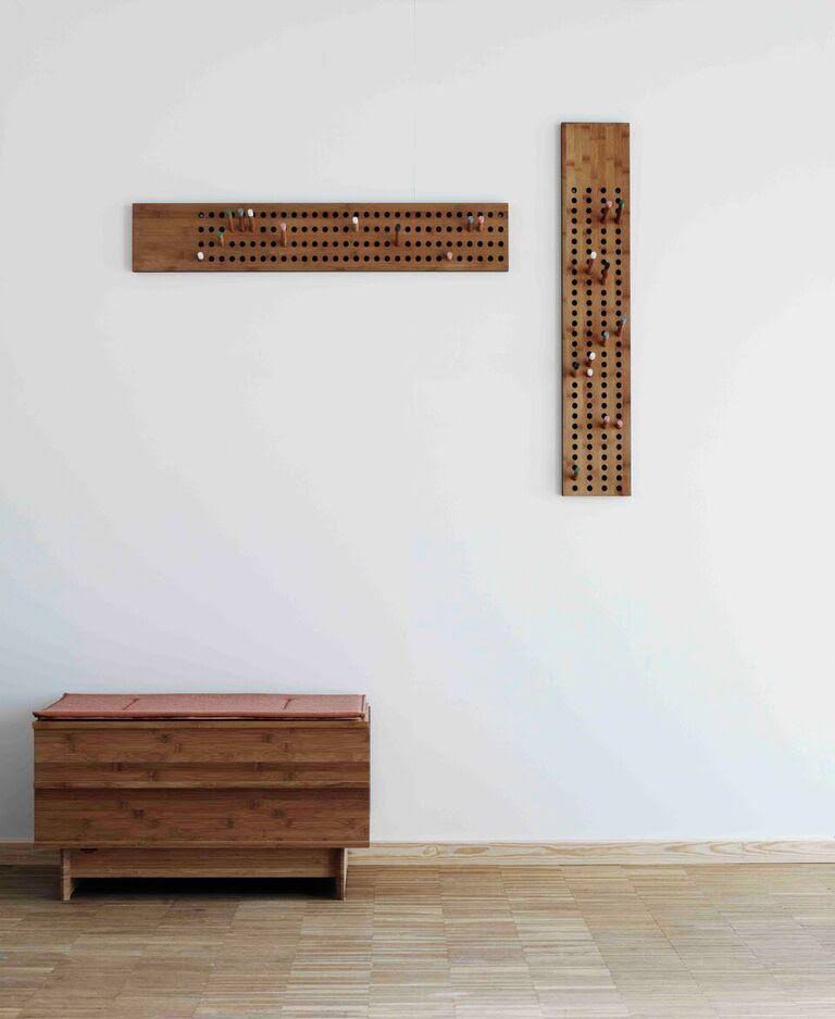 Bamboo Nature Coat Rack Y40032