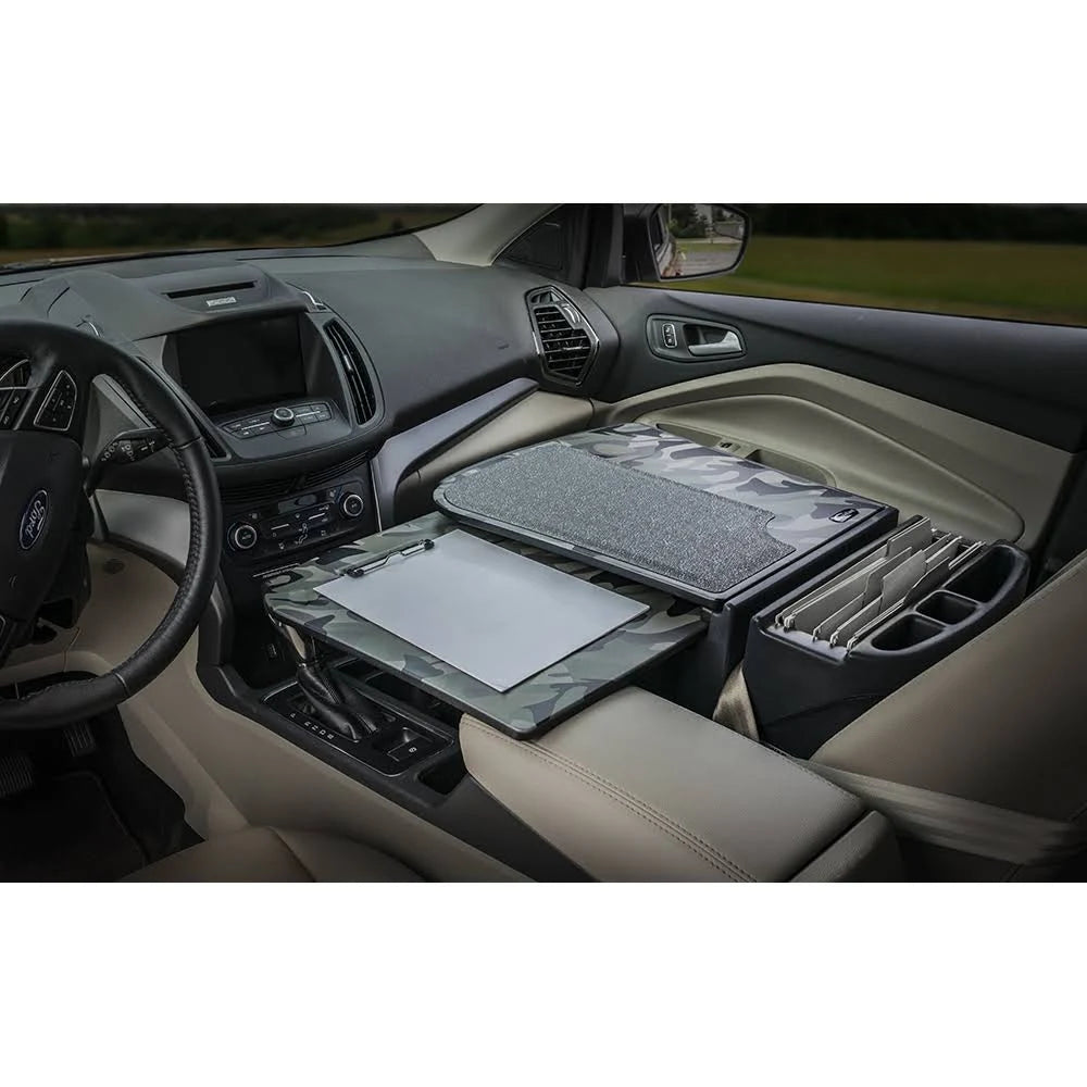 Green Camouflage Desk with Built-in Power Inverter L137723