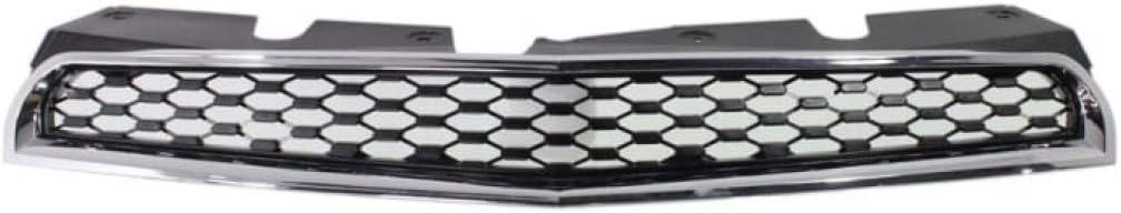 Chrome Shell Grille Assembly with Painted Black Insert Y50462