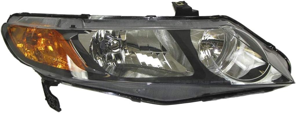 2006-2008 Honda Civic Headlight Assembly Driver and Passenger Side Sedan A97118
