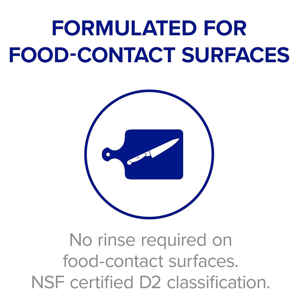 Fragrance Free Surface Sanitizing Wipes, 110 Count Canister, 7"x 10" Wipes, Pack of 6 X77234