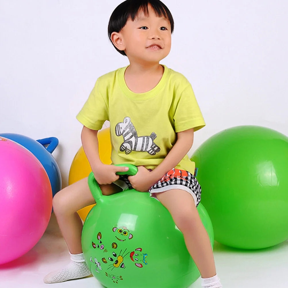 Inflatable Rubber Hopping Ball for Kids J70270