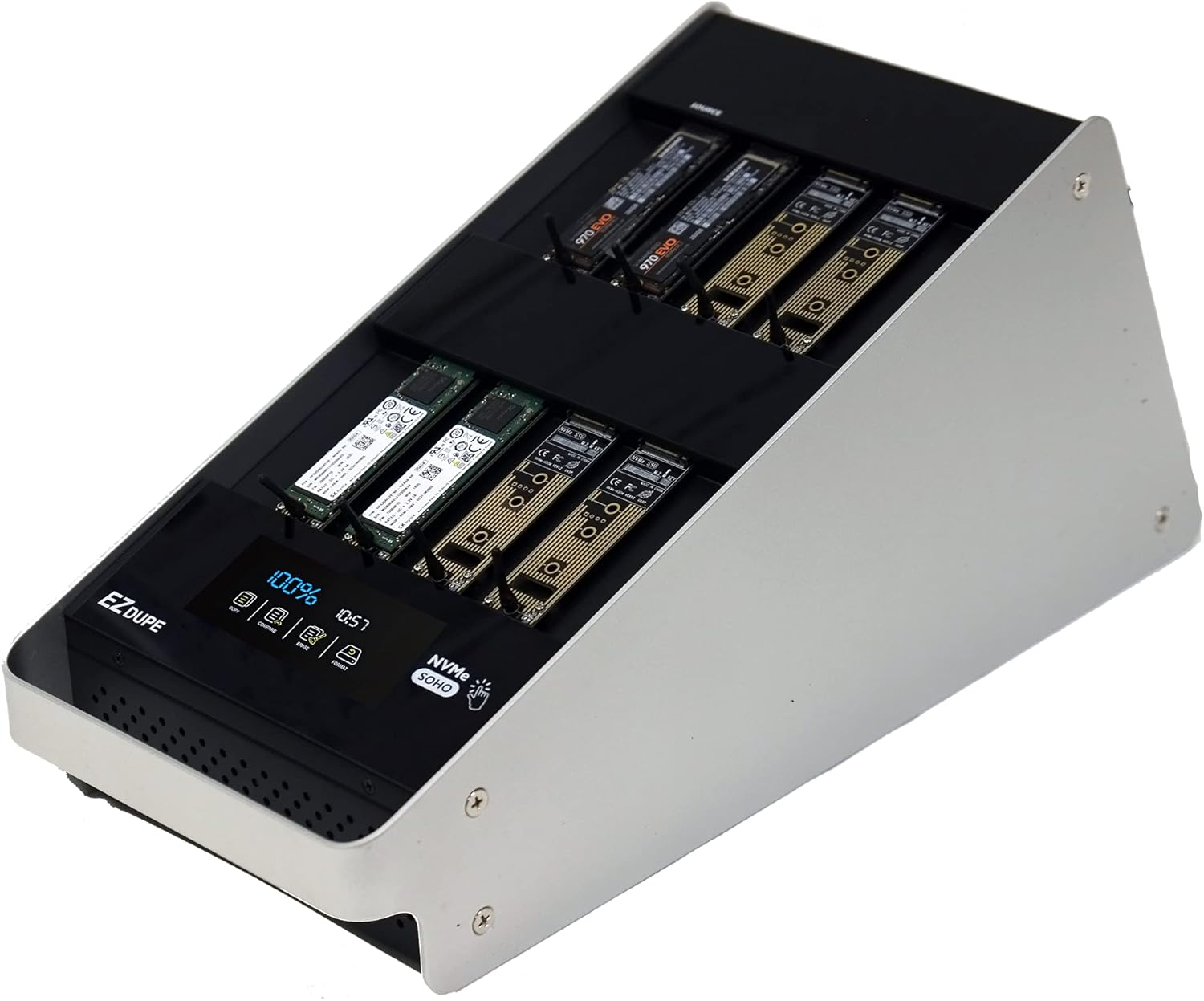M.2 NVMe Duplicator with Touch Screen W455382