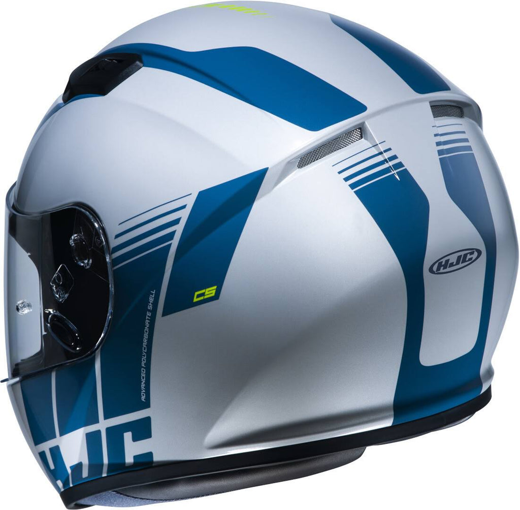 White-Blue Size S Helmet N394364