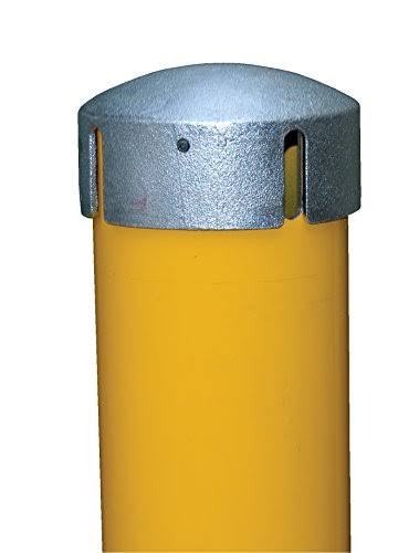 Yellow Steel Pipe Bollard with Slot X148