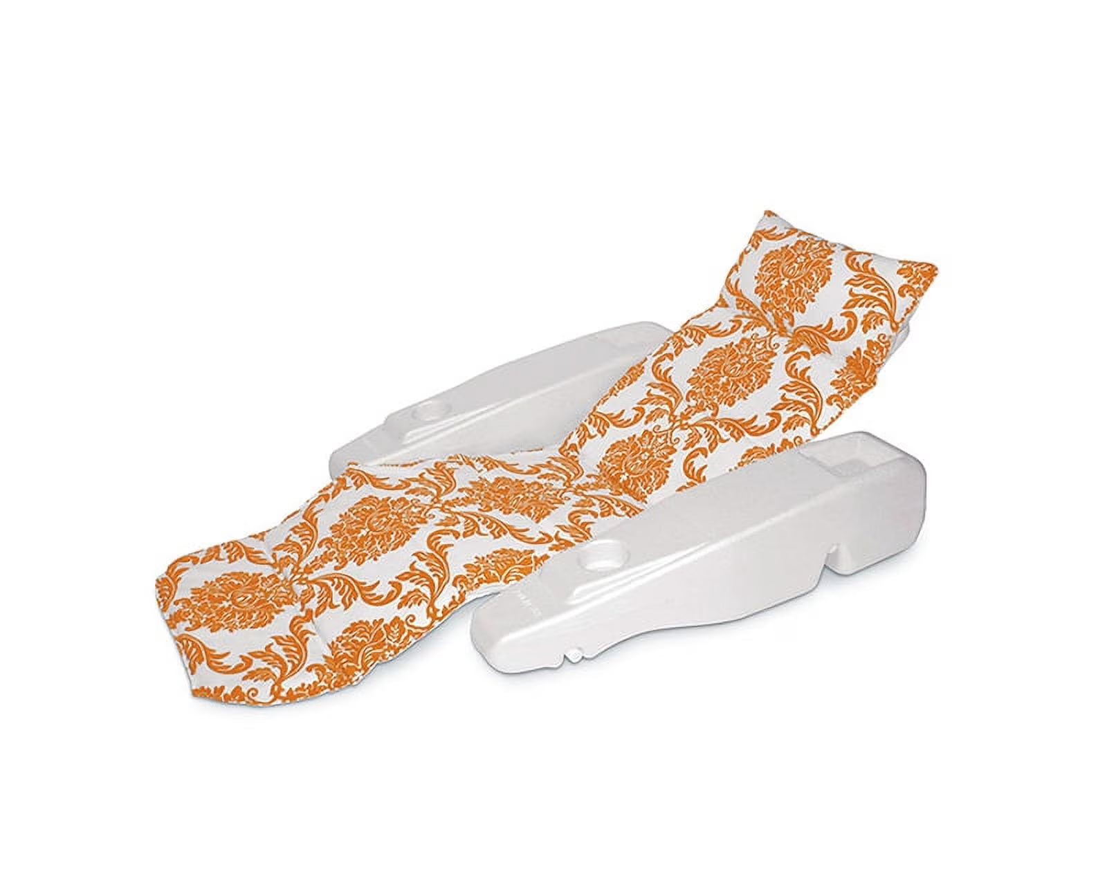 Orange/White Floating Pool Chaise Lounge B2316
