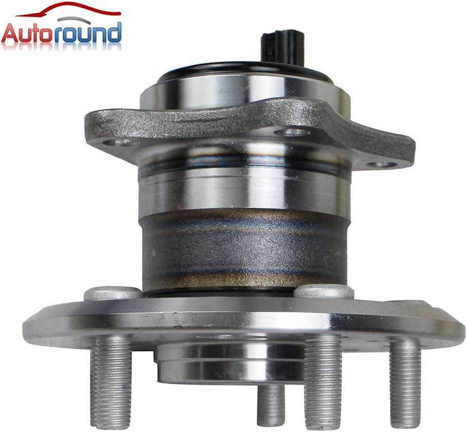 Wheel Hub and Bearing Assembly for Toyota Camry, Highlander, Avalon, Solara, Lexus ES300, ES350, ES330, 2001-2012 5 Lug w/ABS R257