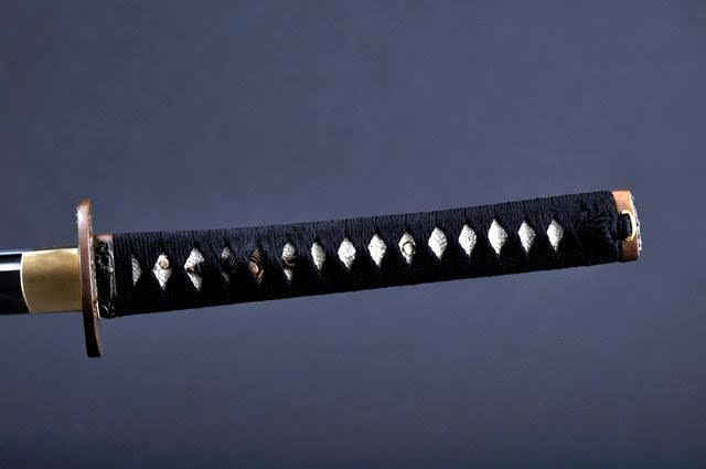 Handmade Samurai Katana Sword, Sharp 1095 Carbon Steel Blade, Full Tang K10396