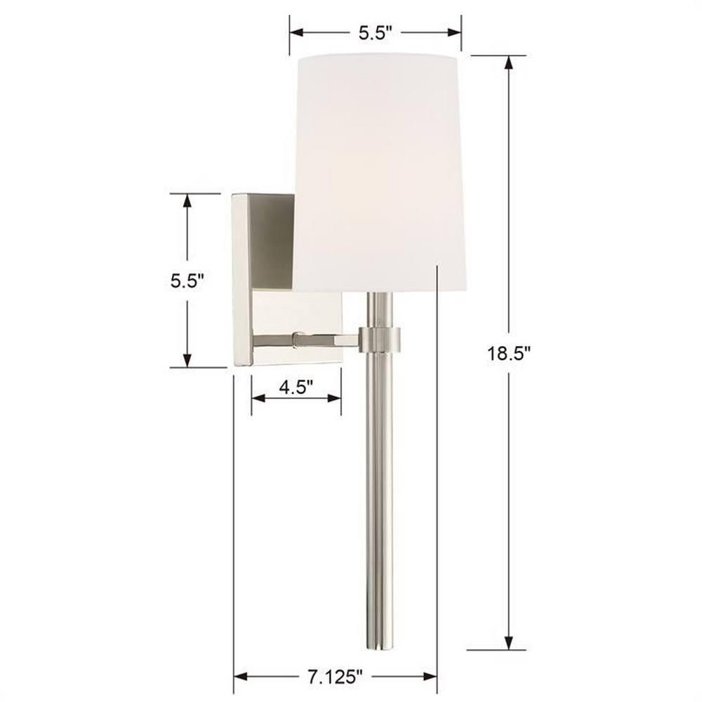 Black Forged Wall Mount Light N35513