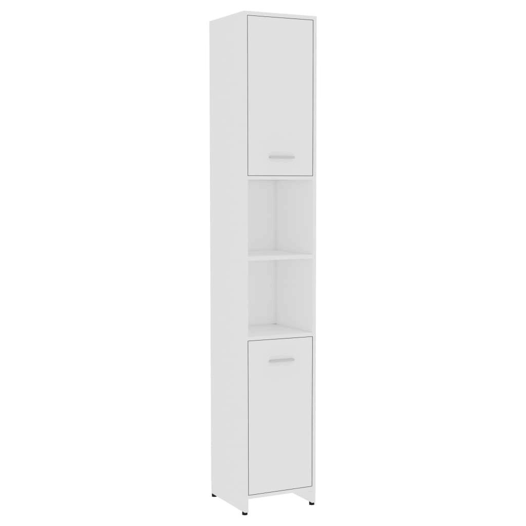 Gray Chipboard Bathroom Cabinet Z776