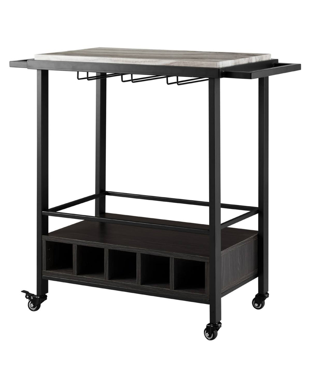 Gray Bar Serving Cart H132