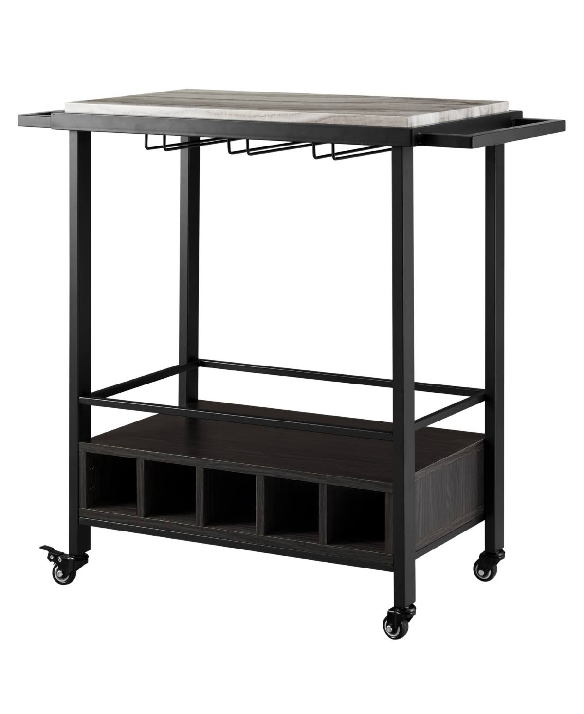 Gray Bar Serving Cart H132