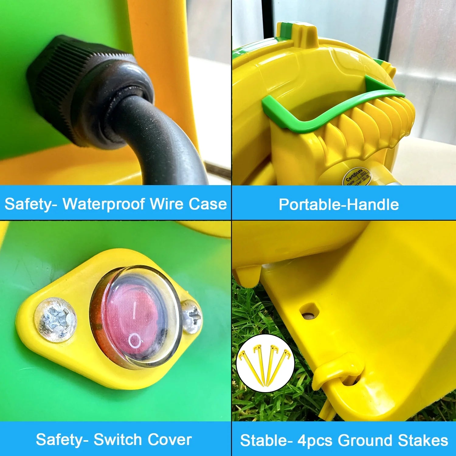 950W 1.25HP Inflatable Bounce House Air Blower Z33645