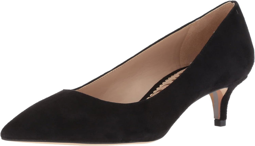 Black Suede Pumps U909