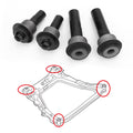 4 Engine Cradle Front Subframe Crossmember Bushing L481
