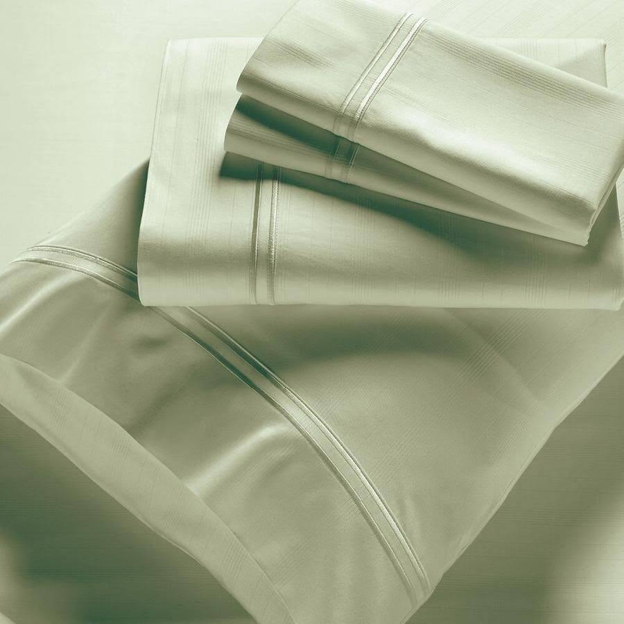 Queen White Bamboo Sheets J7455