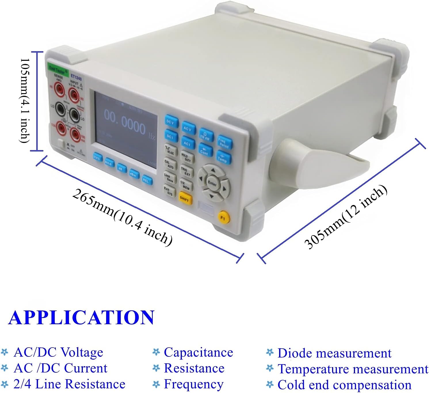 Benchtop Multimeter Digital Multimeter Voltage Tester Y36882
