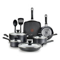 12 Piece Nonstick Cookware Set, Grey N184
