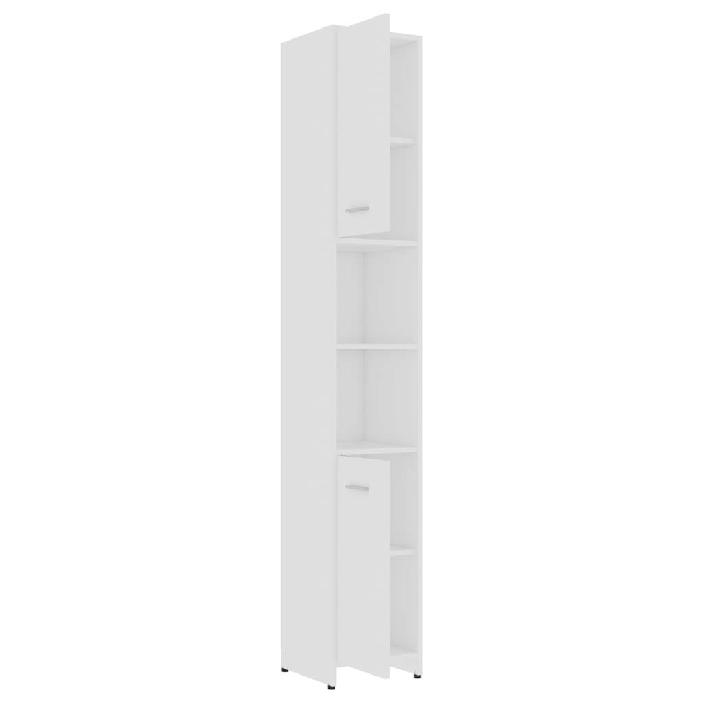 Gray Chipboard Bathroom Cabinet Z776