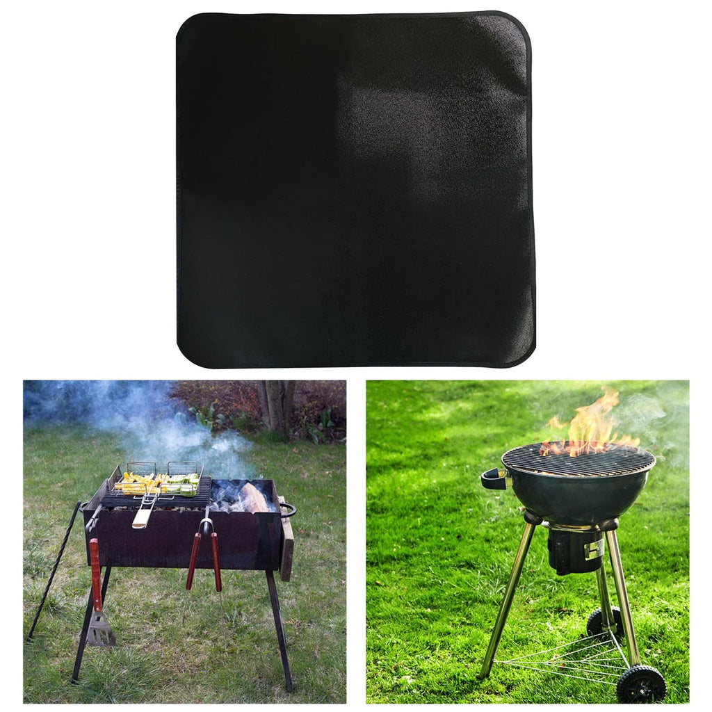 Camping Fireproof Mat Blanket Heat Resistant Mat U78715