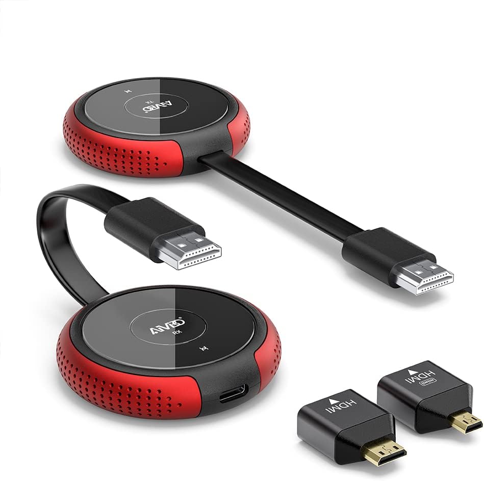 Wireless HDMI Transmitter and Receiver 4K, 5G Live Video/Audio Extender 100FT/30M M125
