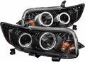 Projector Headlights with Halo Black Q966