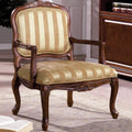 Antique Oak Accent Chair A39698