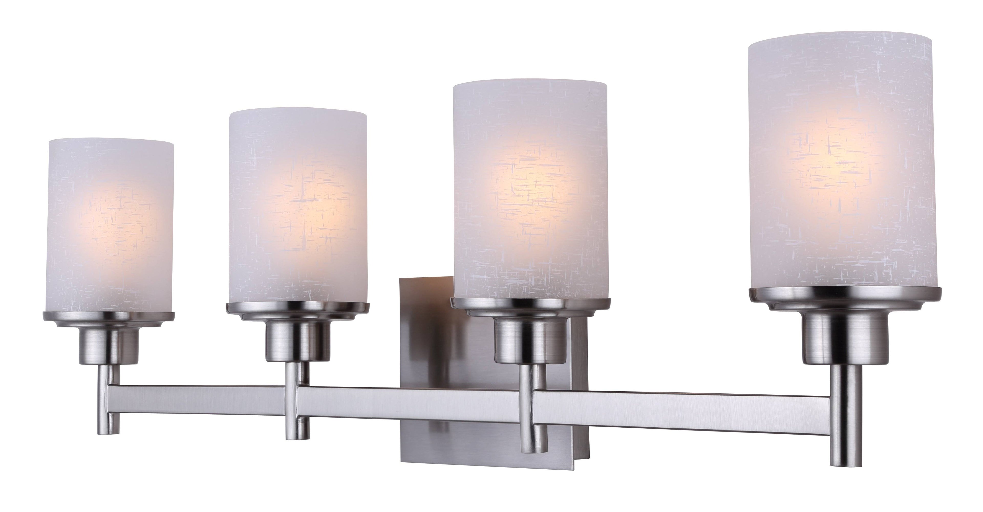 4-Light Bath Vanity Brushed Nickel N9117