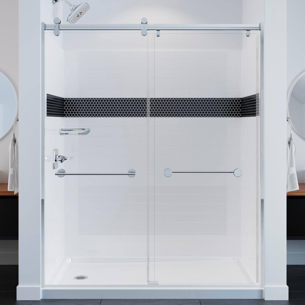 White Shower Wall Set E714839