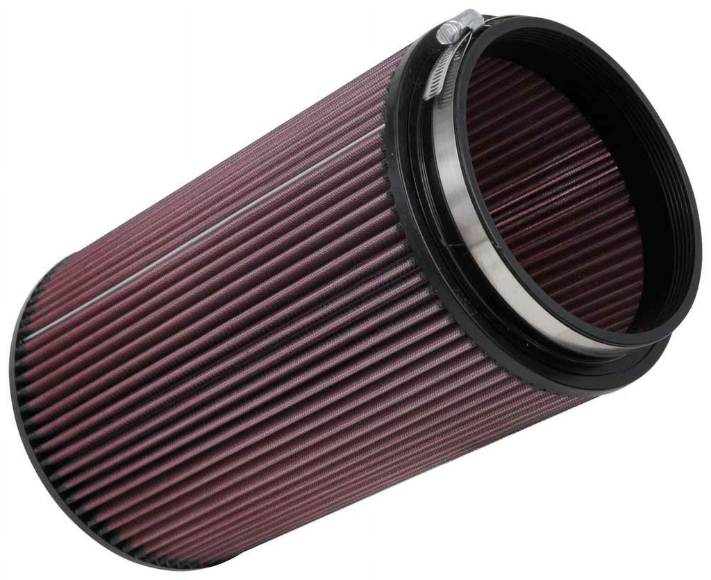 Universal Clamp-On Air Filter, 6 In Flange Diameter, 12 In Height, Round U4198