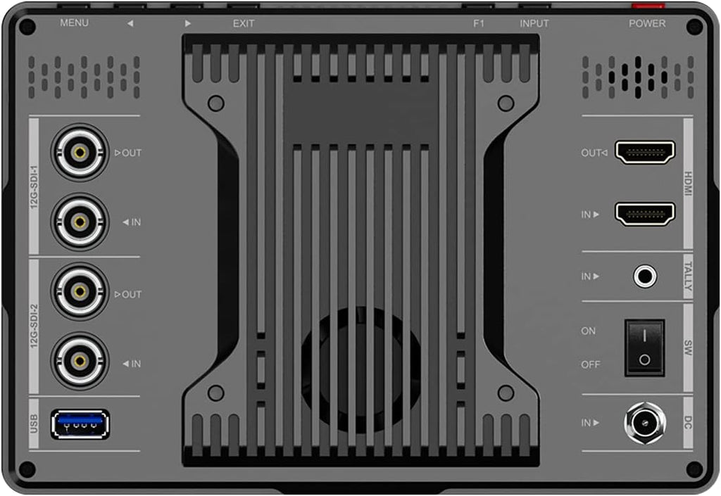 7" 2000nits 12G-SDI On-Camera Monitor E855