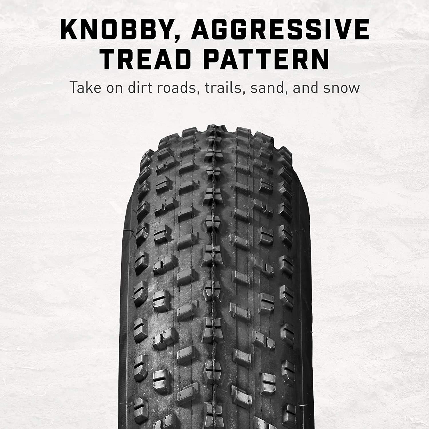 Wide 26x4.0 Inch Mountain Bike Tire Pack of 2 F473050