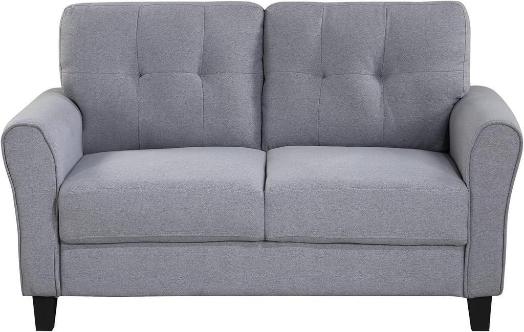 Light Grey-Blue 3-Seat Sectional Sofa Set I660