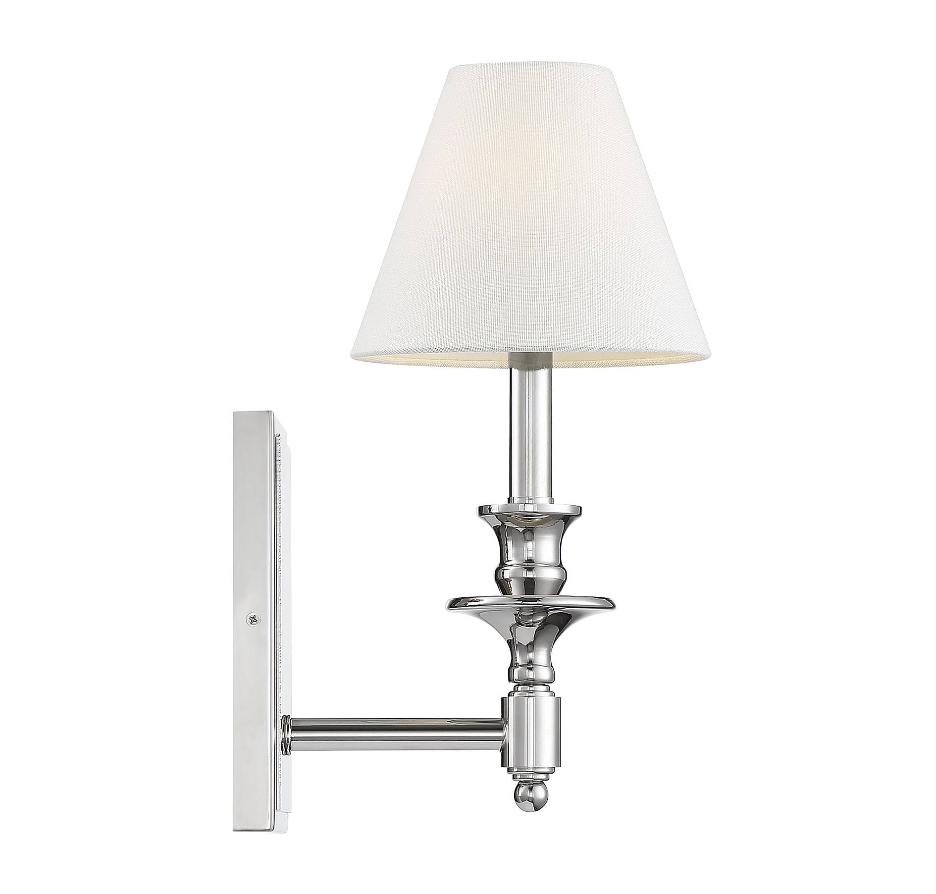 Polished Nickel 1 Light Sconce M643346