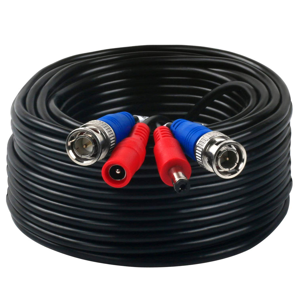 4 Pack 200 Feet BNC Video Power Cable Wire for CCTV Camera DVR Surveillance System K16374