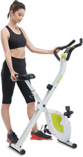 Stationary Folding Exercise Bike with 8-levels Magnetic Resistance U625732