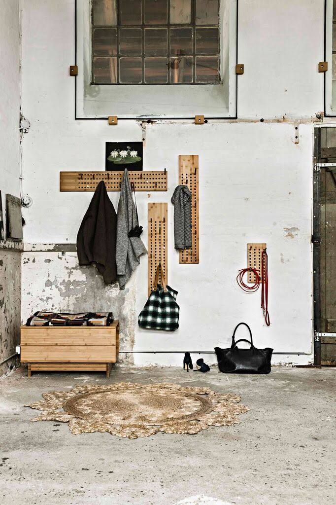 Bamboo Nature Coat Rack Y40032