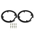 Black Bicycle Crankset Chain Wheel Cover Protector P28381