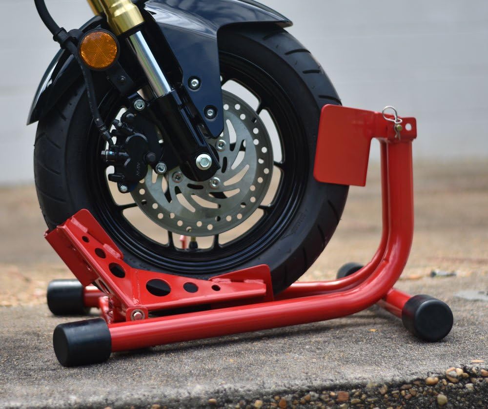 Red Scooter Chock R90486