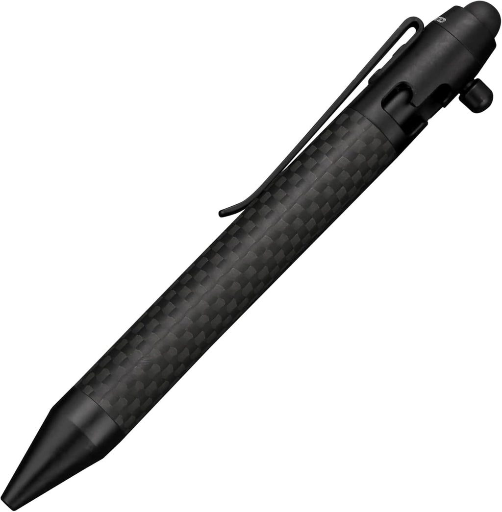 Titanium Bolt Action Pen with Pocket Clip S612
