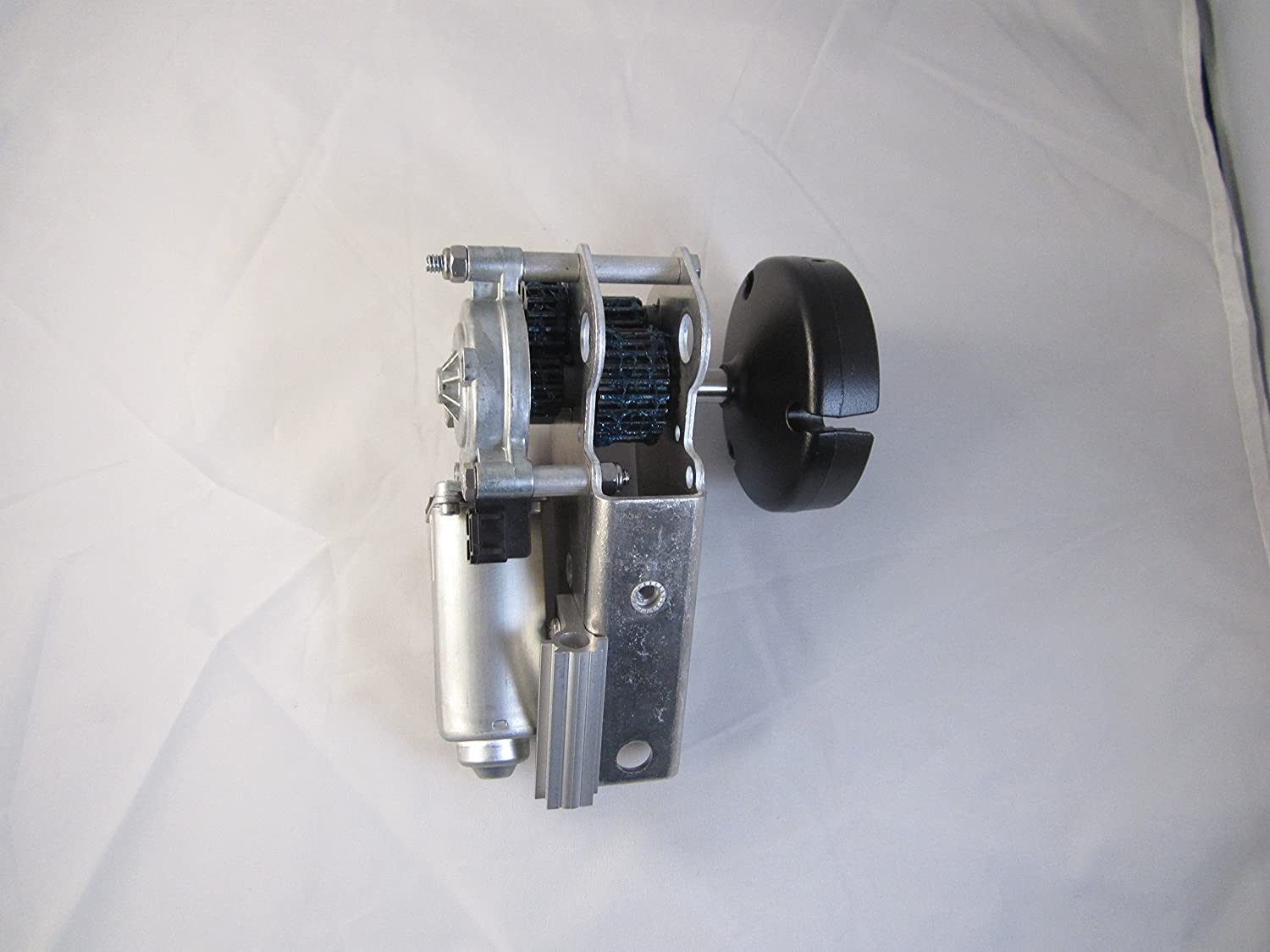 Black RV Awning Replacement Motor and Gear Assembly Q28621